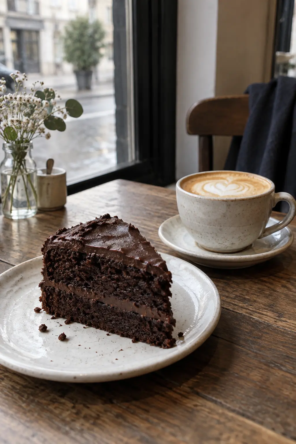 Coffee and chocolate cake campaign